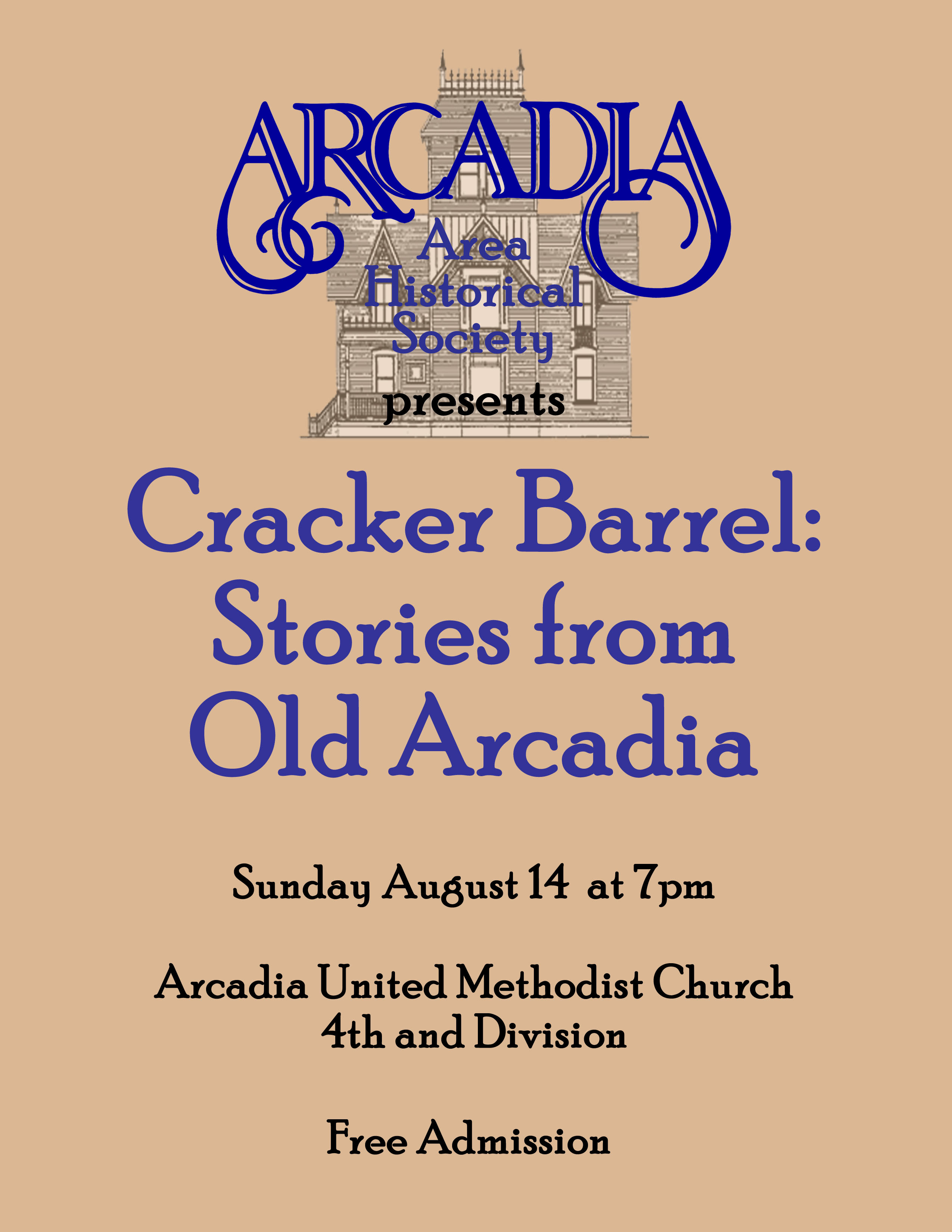 Cracker Barrel 2016: Stories from Old Arcadia