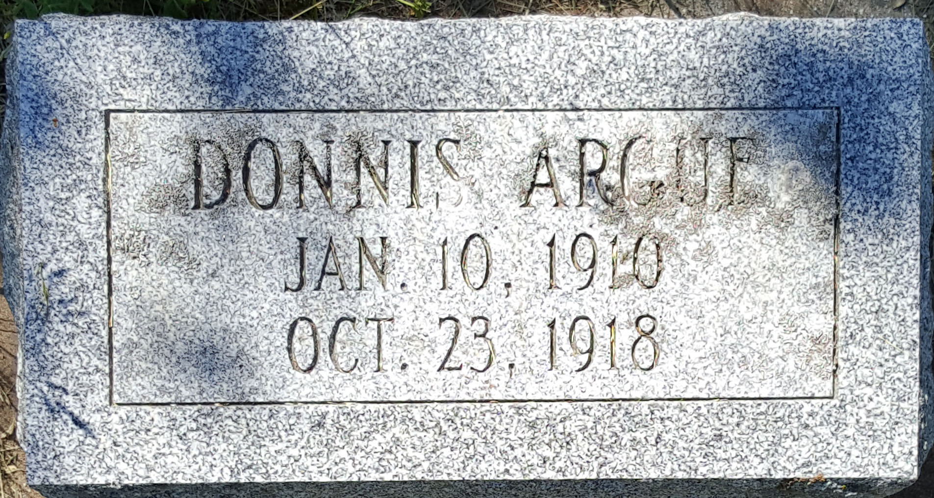 Donnis Argue's Marker